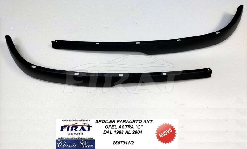 SPOILE PARAURTO OPEL ASTRA G 98 - 04 ANT.